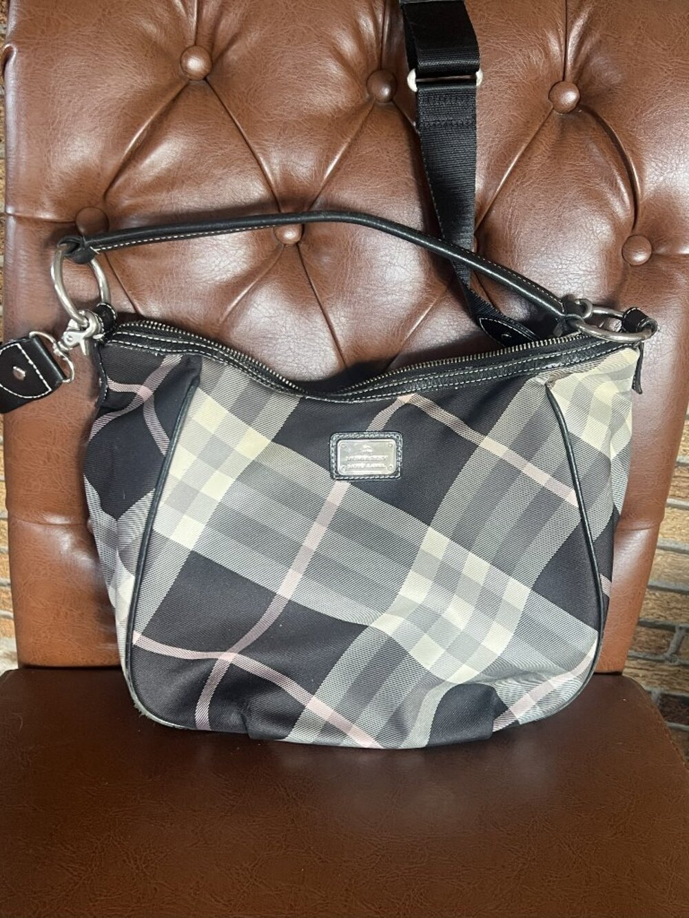Burberry Blue Label Shoulder Bag – Pink Nova Check, Rare Japan Exclusive